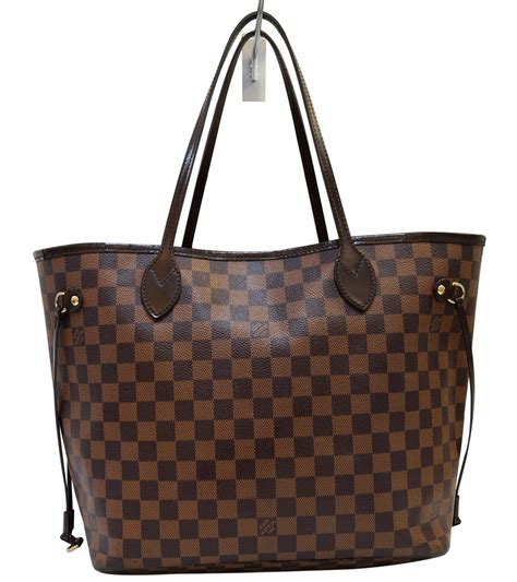 louis vuitton neverfull damier mm misure e prezzo|louis vuitton damier ebene original.